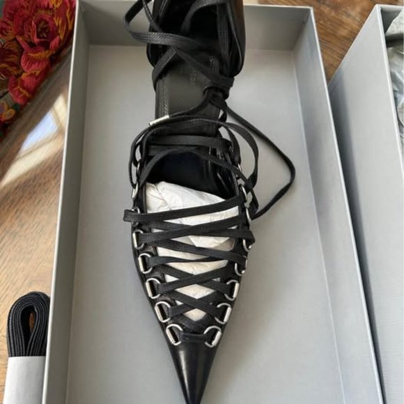 Balenciaga Corset Shoes - Black - Picture 2 of 11